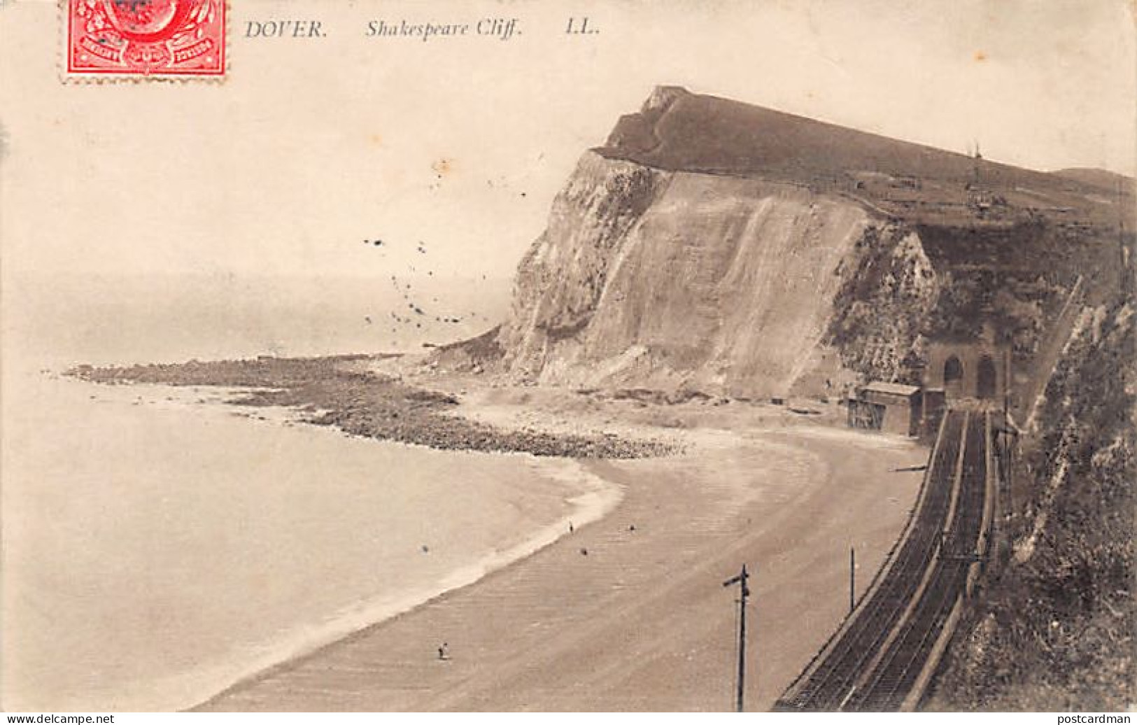 England - DOVER - Shakespeare Cliff - Publ. Levy L.L. - Dover