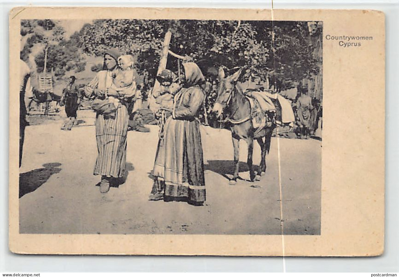 Cyprus - Countrywomen - SEE SCANS FOR CONDITION - Publ. J. P. Foscolo - Zypern