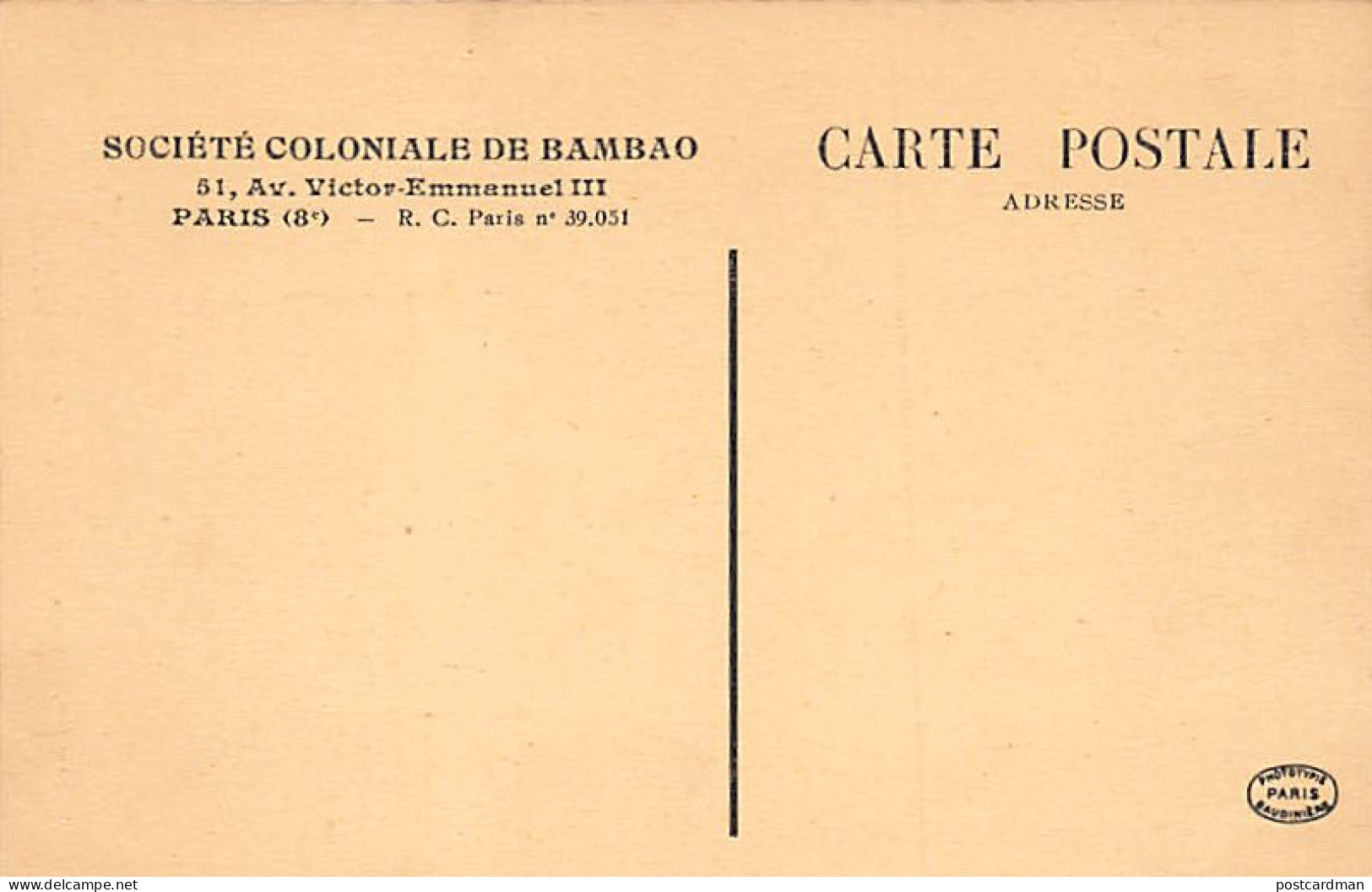 Comores - ANJOUAN - Domaine De Bambao - Coupe Des Sisals - Ed. Société Coloniale De Bambao 8 - Comorre