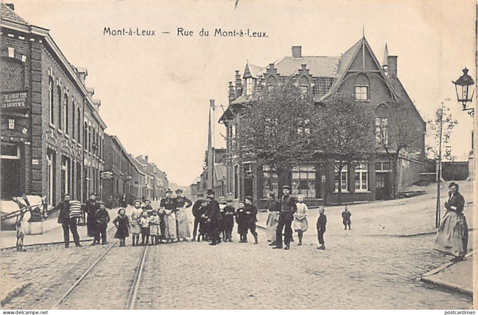 Belgique - MOUSCRON (Hainaut) Rue Du Mont-à-Leux - Moeskroen
