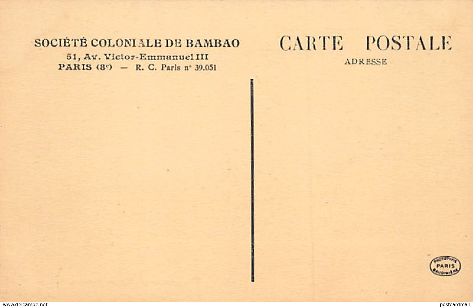 Comores - ICONI Grande Comore - L'ancienne Capitale - Ed. Société Coloniale De Bambao 10 - Comoros