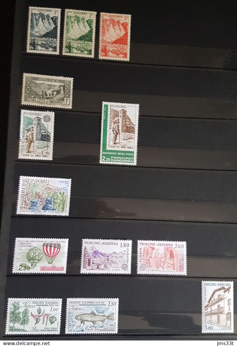Lot De Timbres D'Andorre - Other & Unclassified