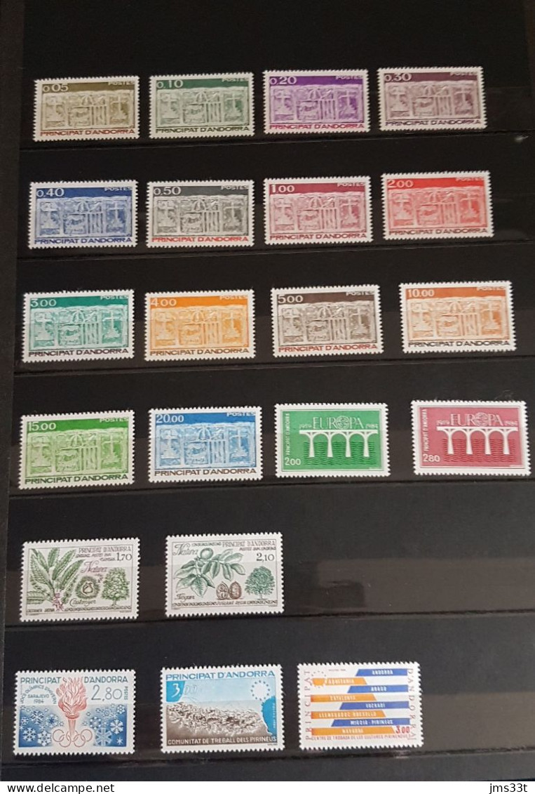 Lot De Timbres D'Andorre - Sonstige & Ohne Zuordnung