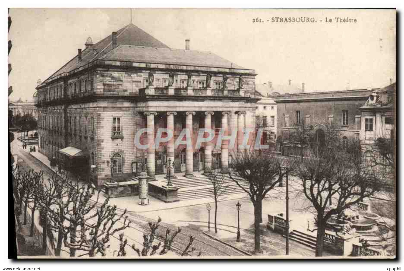 CPA Le Theatre Strasbourg  - Teatro