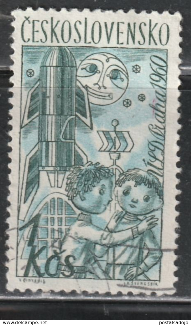 TCHECOSLOVAQUIE 474 // YVERT 1159 // 1961 - Used Stamps