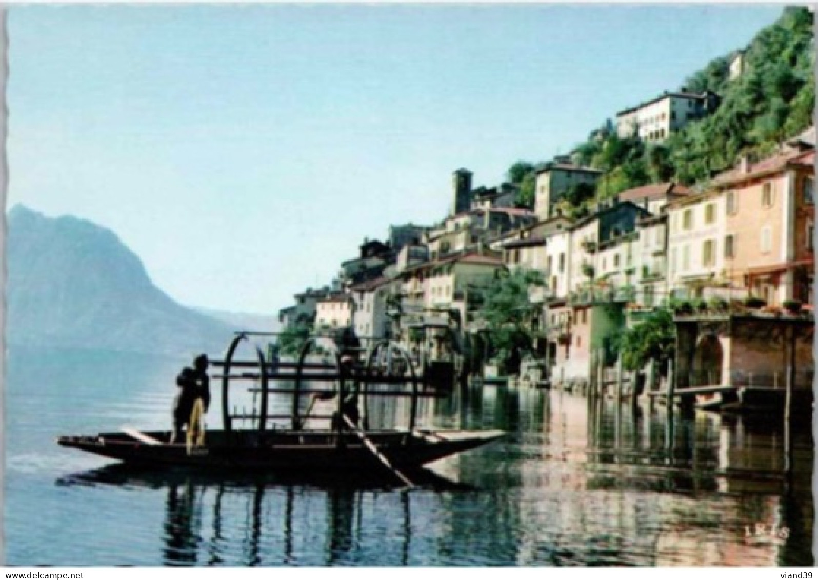 GANDRIA. -  Lago De Lugano.  Non écrite. - Gandria 