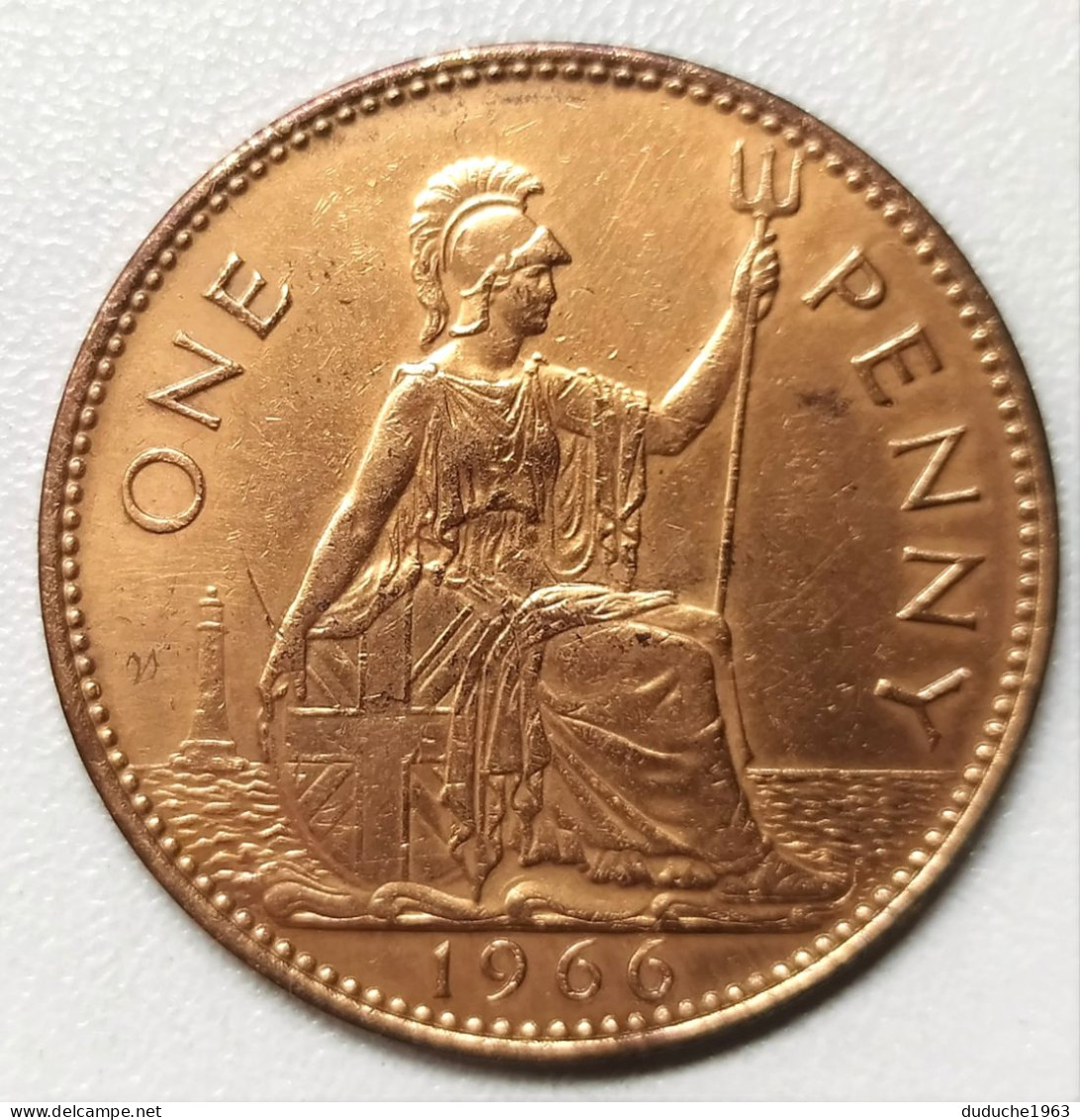 Grande Bretagne - 1 Penny 1966 - D. 1 Penny