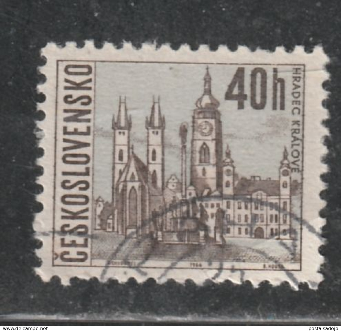 TCHECOSLOVAQUIE 478 // YVERT 1519 // 1966 - Used Stamps