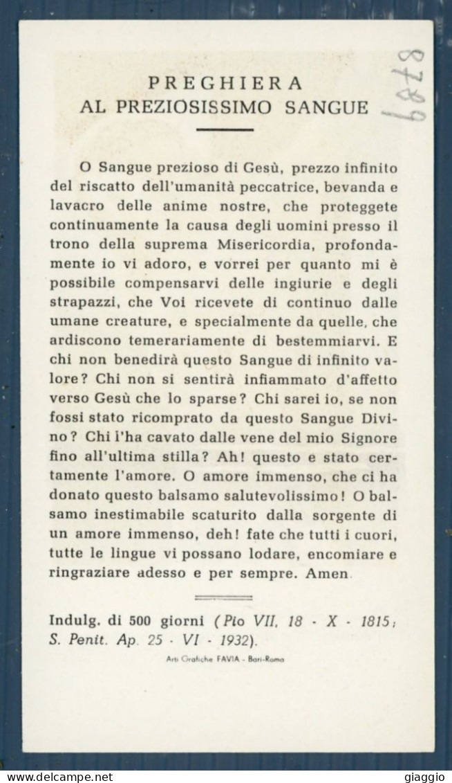 °°° Santino N. 8789 - Preghiera °°° - Religión & Esoterismo