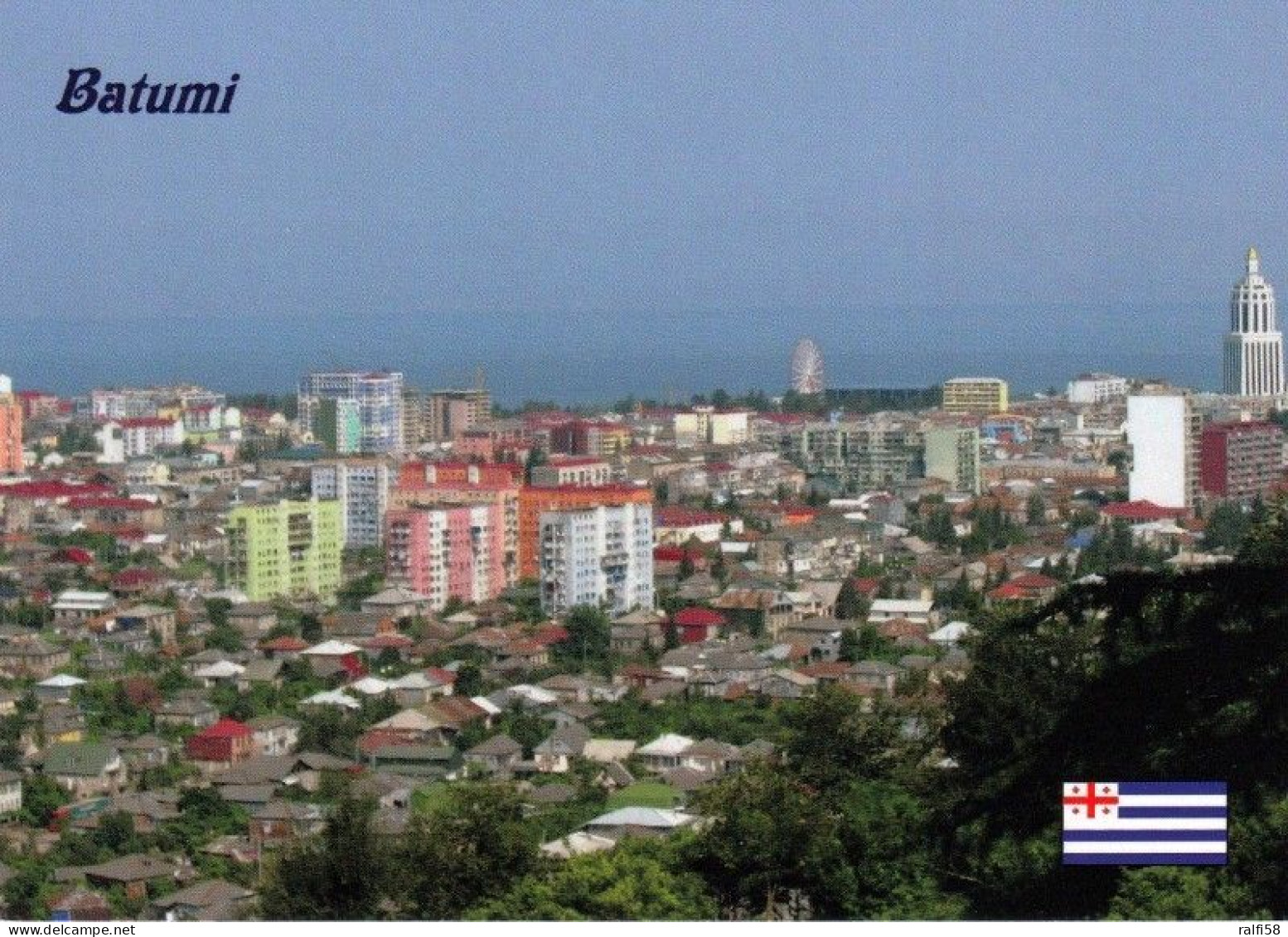 1 AK Adscharien / Autonome Republik In Georgien * Blick Auf Batumi - Luftbildaufnahme Der Hauptstadt Adschariens * - Géorgie