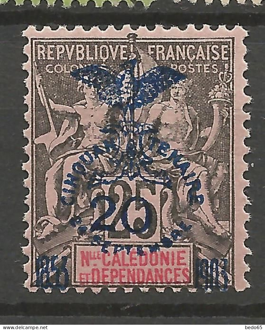 NOUVELLE-CALEDONIE N° 75 NEUF** LUXE SANS CHARNIERE / Hingeless / MNH - Unused Stamps