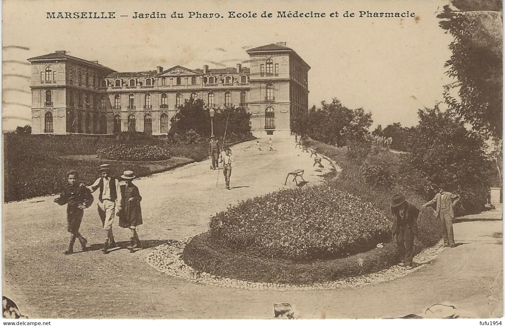 13 - MARSEILLE - Jardin Du Phare - Ecole De Médecine Et De Pharmacie - Parken En Tuinen
