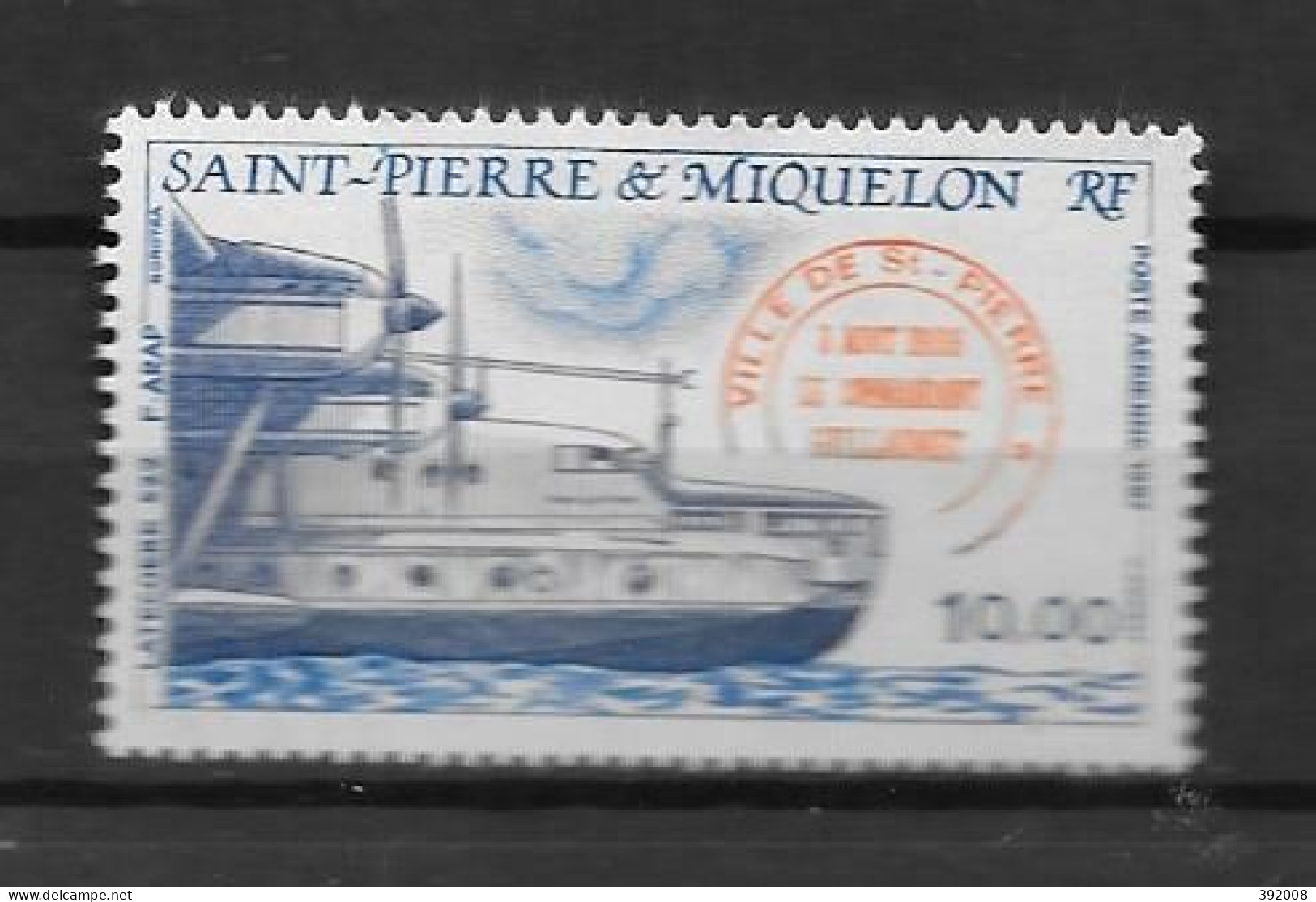 PA - 1987 - N° 65**MNH - Avion "Ville De St Pierre" - Ongebruikt