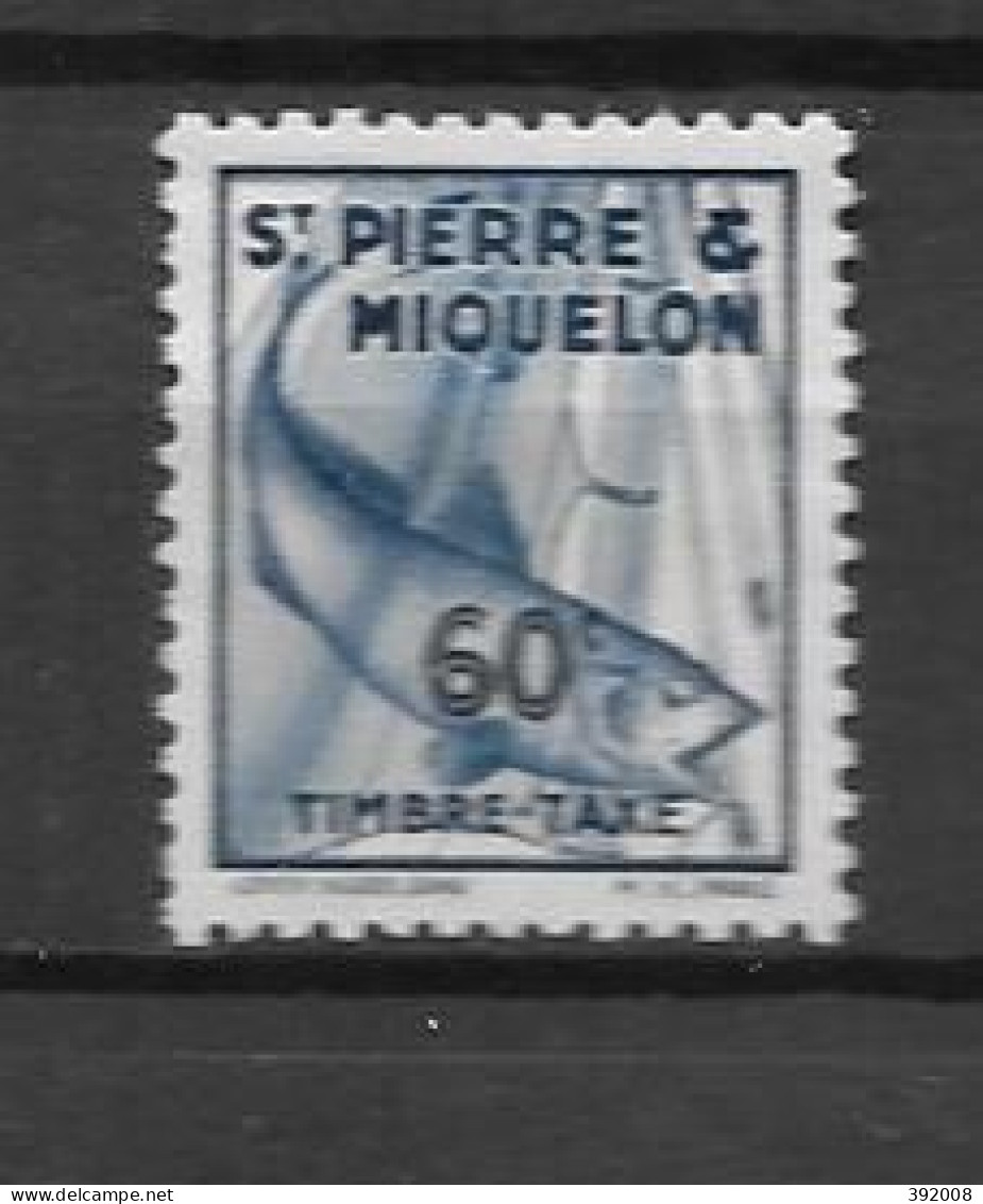 TAXE - 1938 - 38 *MH  - Strafport