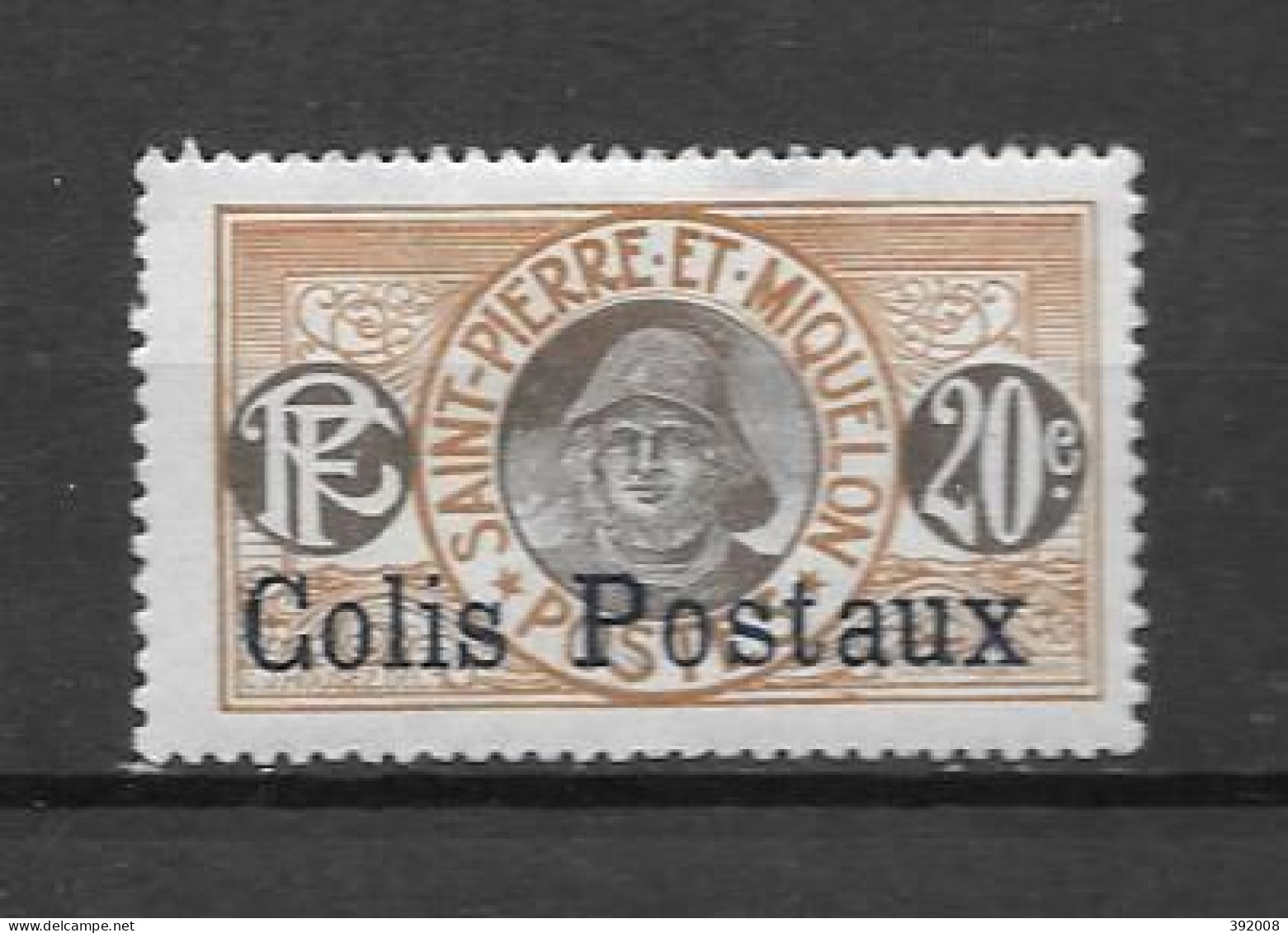 COLIS POSTAUX - 1917 - N° 4*MH - Neufs