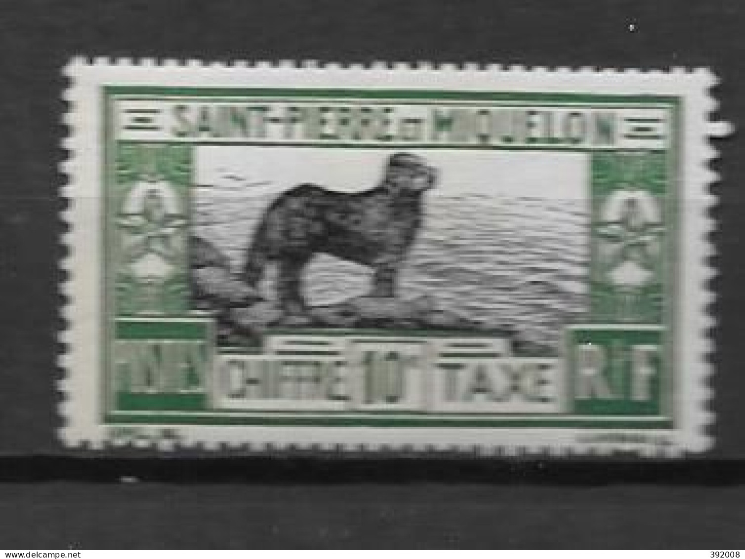 TAXE - 1932 - 22 *MH - Chien Terre Neuve - Portomarken
