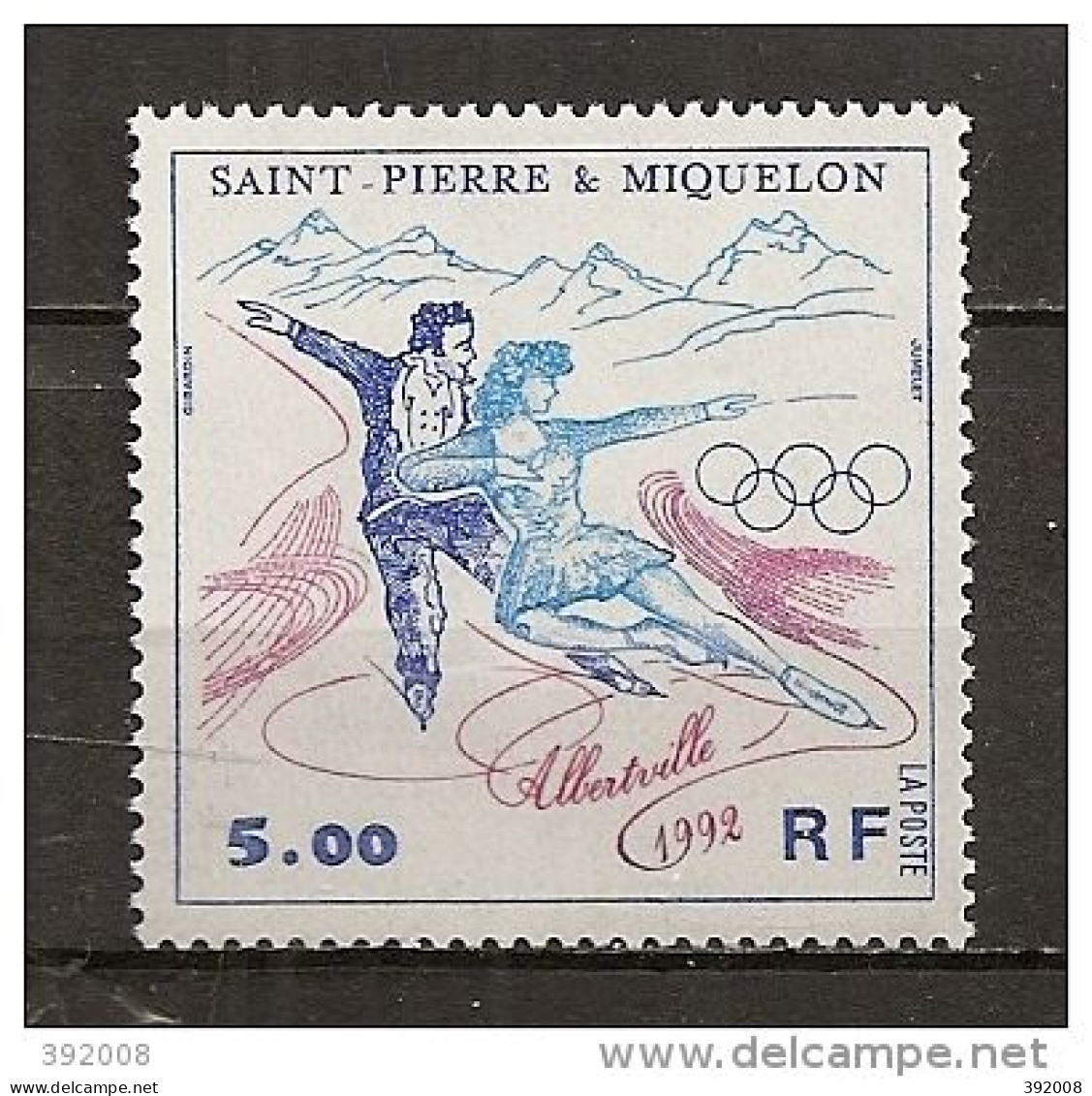 1992 - N° 559**MNH - Jeux Olympiques D'Albertville - Neufs