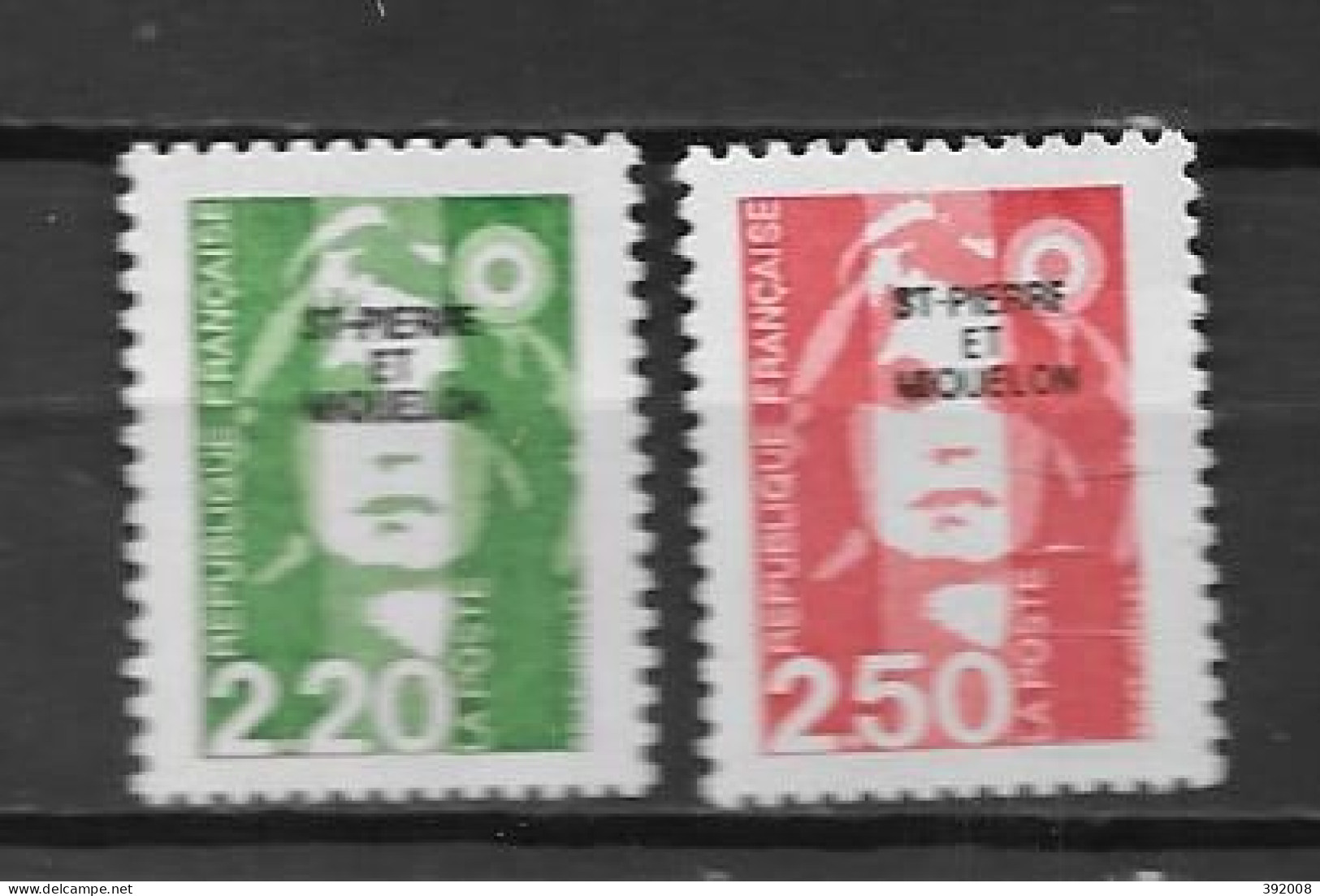 1991 - N° 552 à 553**MNH - Marianne - Unused Stamps