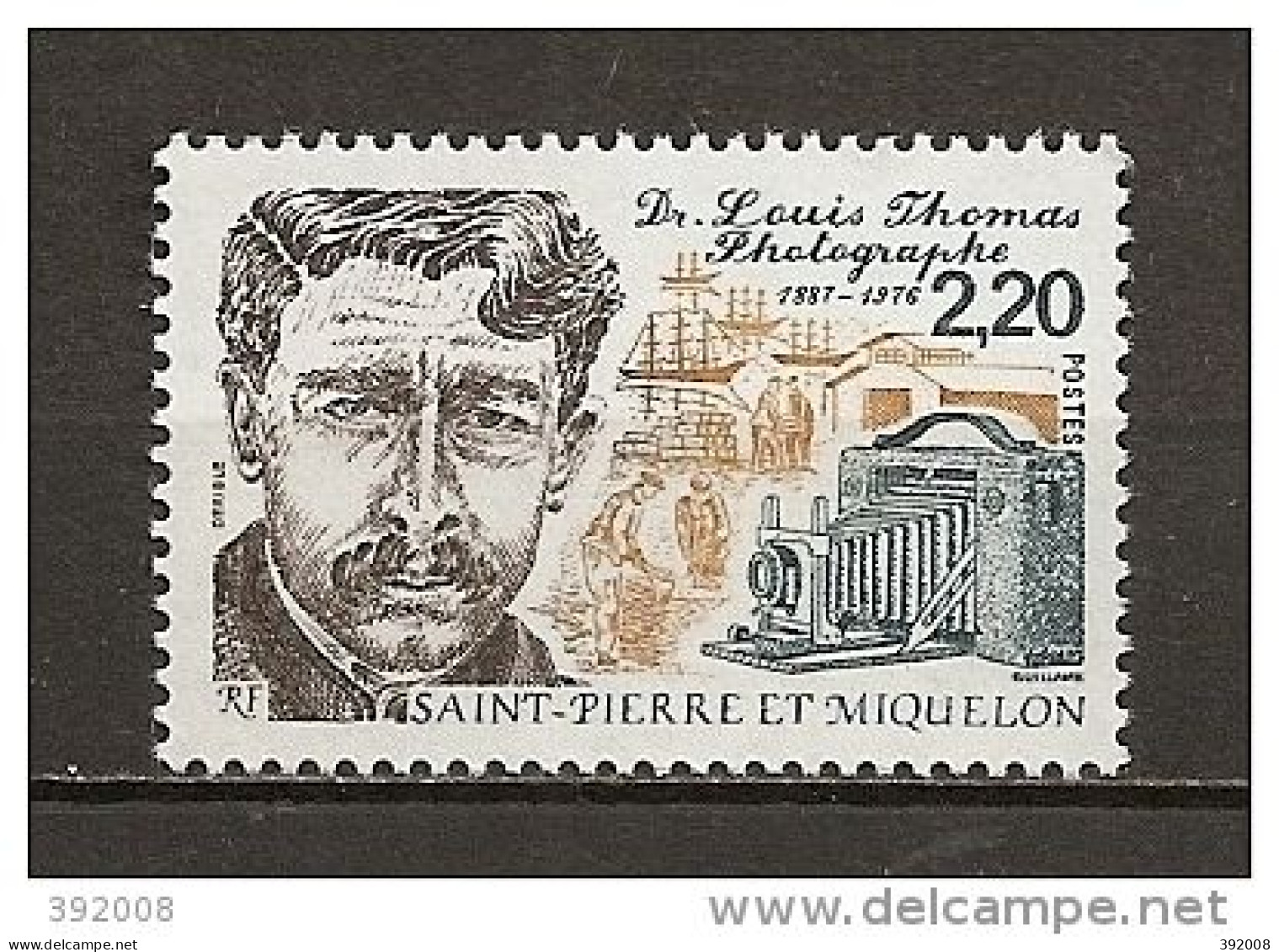 1988 - N° 488 **MNH - 100 Ans Naissance Docteur Louis Thomas - Ungebraucht