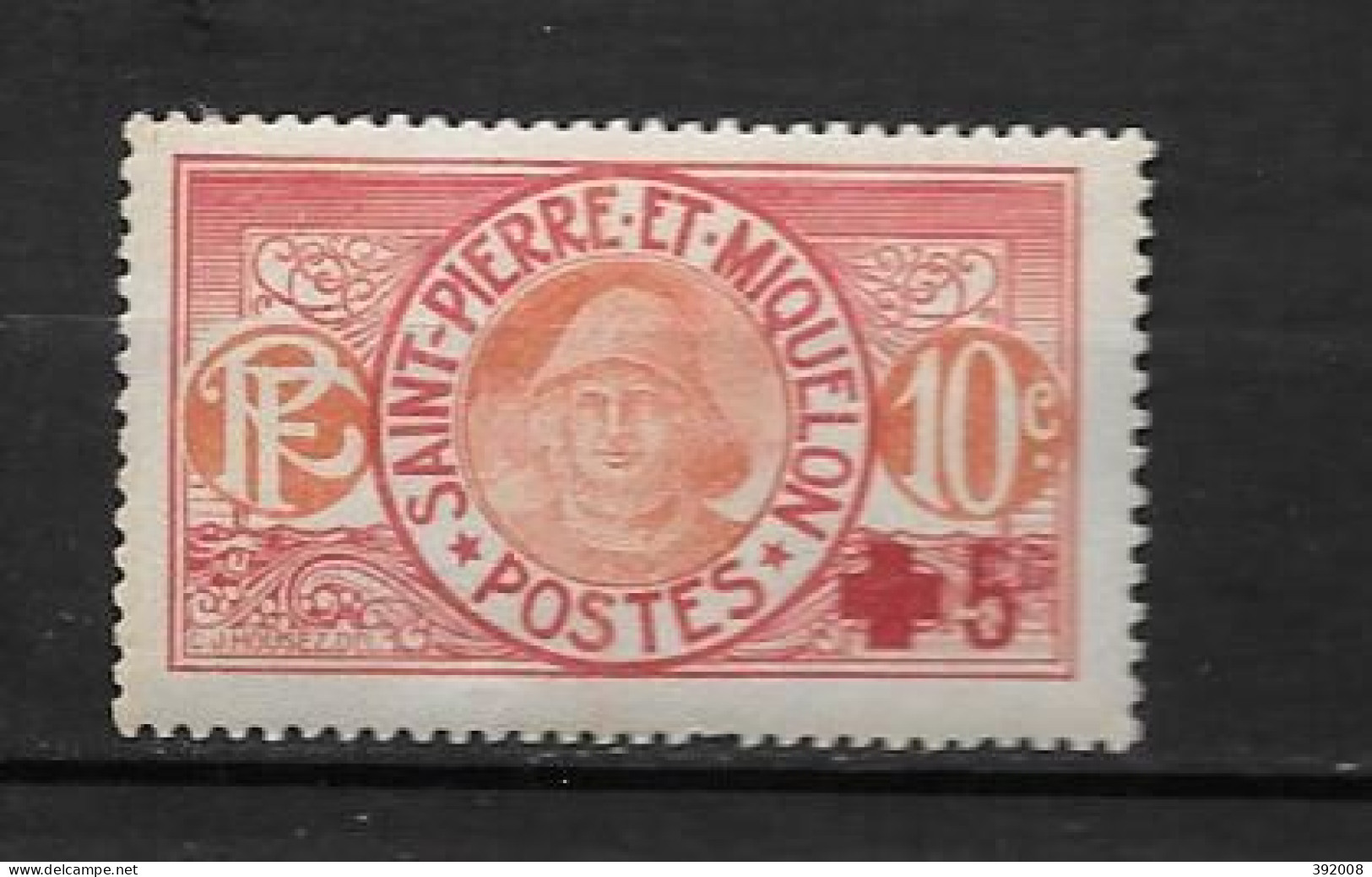 1915 - 105*MH -Croix-Rouge - Unused Stamps