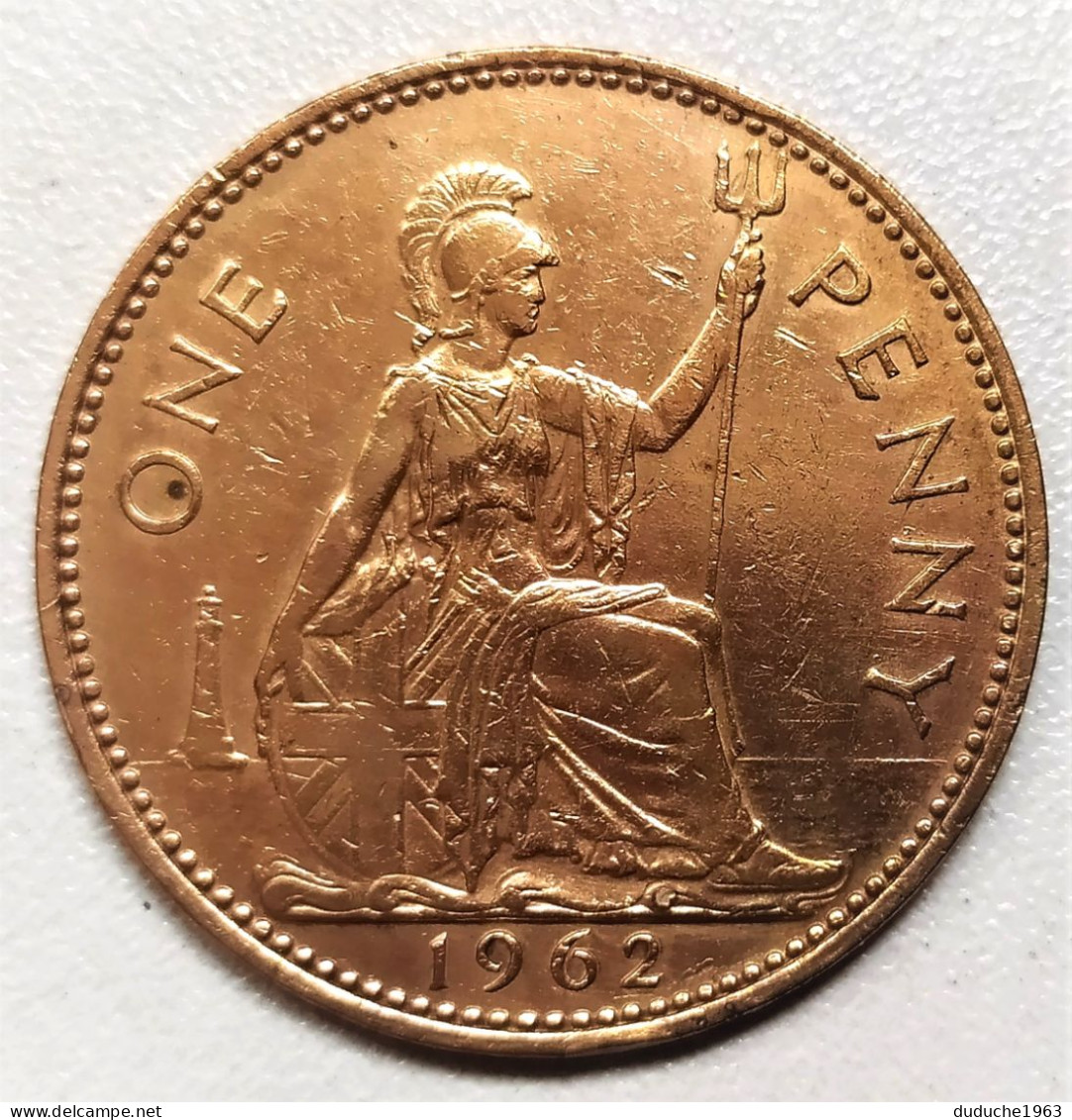 Grande Bretagne - 1 Penny 1962 - D. 1 Penny