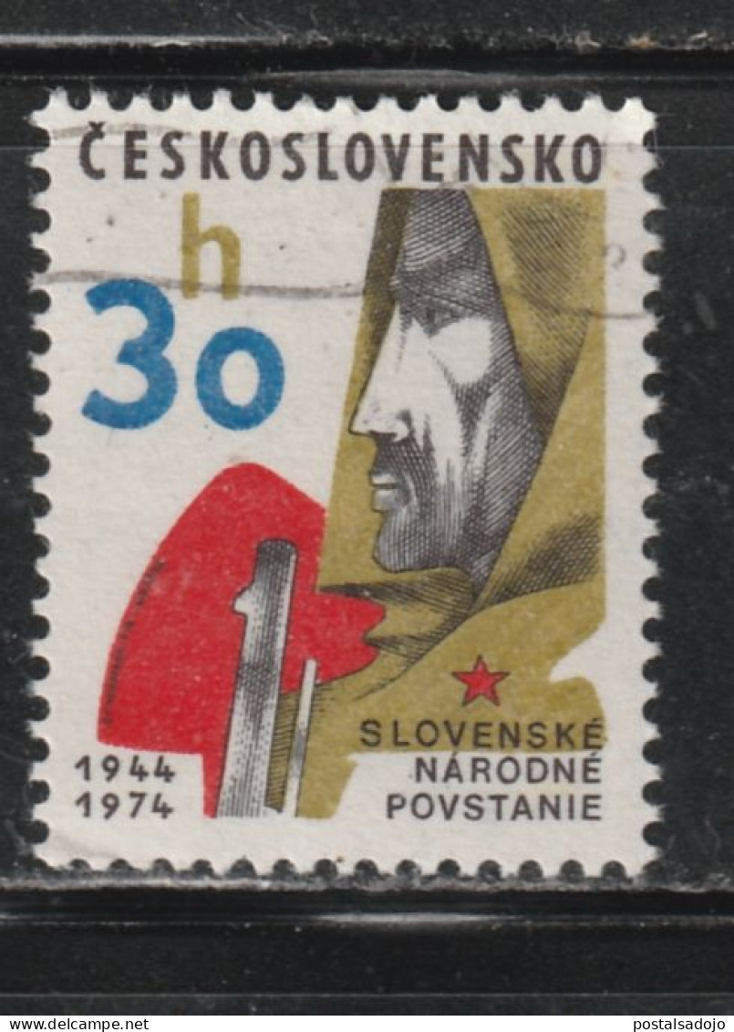 TCHECOSLOVAQUIE 481  // YVERT 2056 // 1974 - Used Stamps