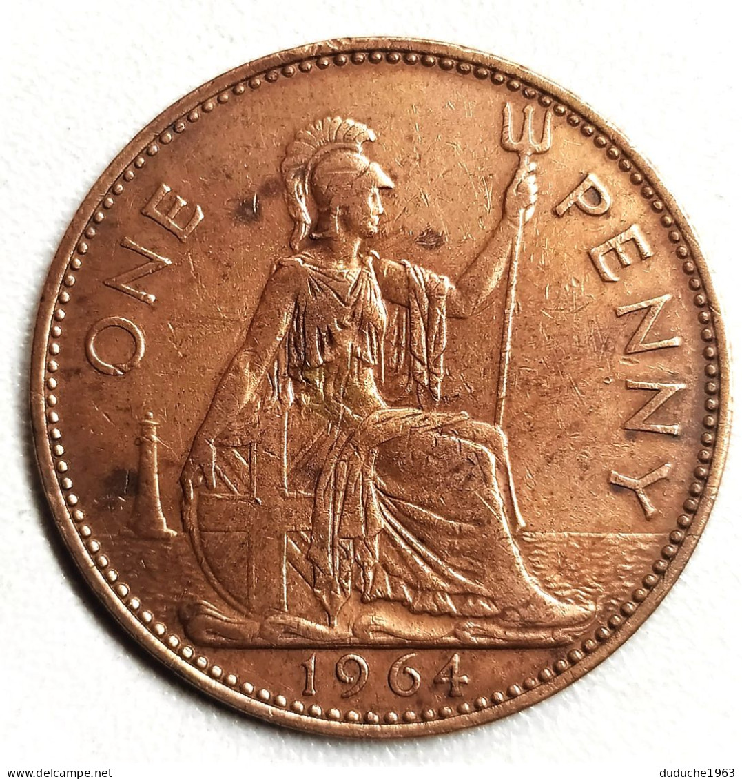 Grande Bretagne - 1 Penny 1964 - D. 1 Penny