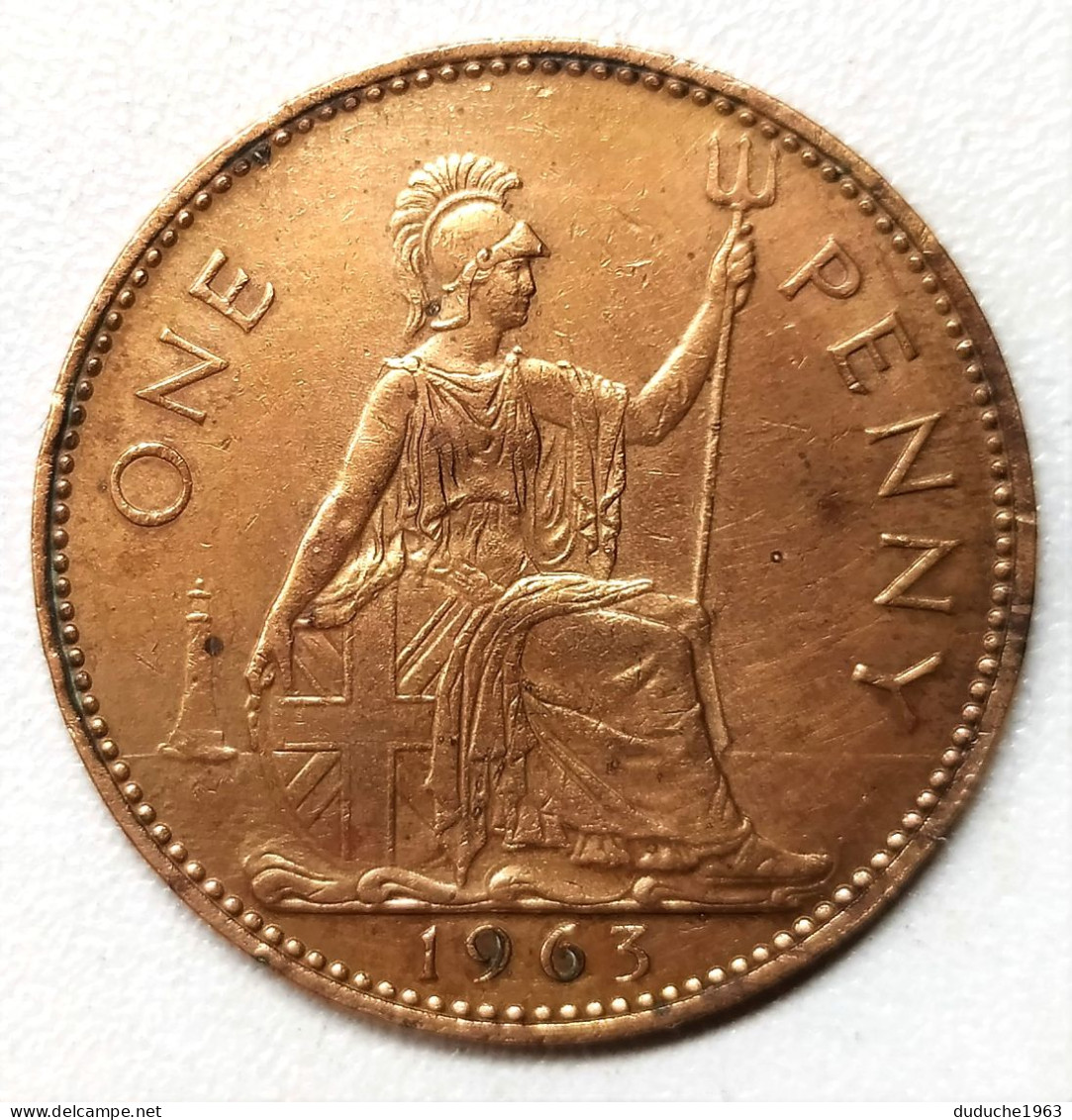 Grande Bretagne - 1 Penny 1963 - D. 1 Penny