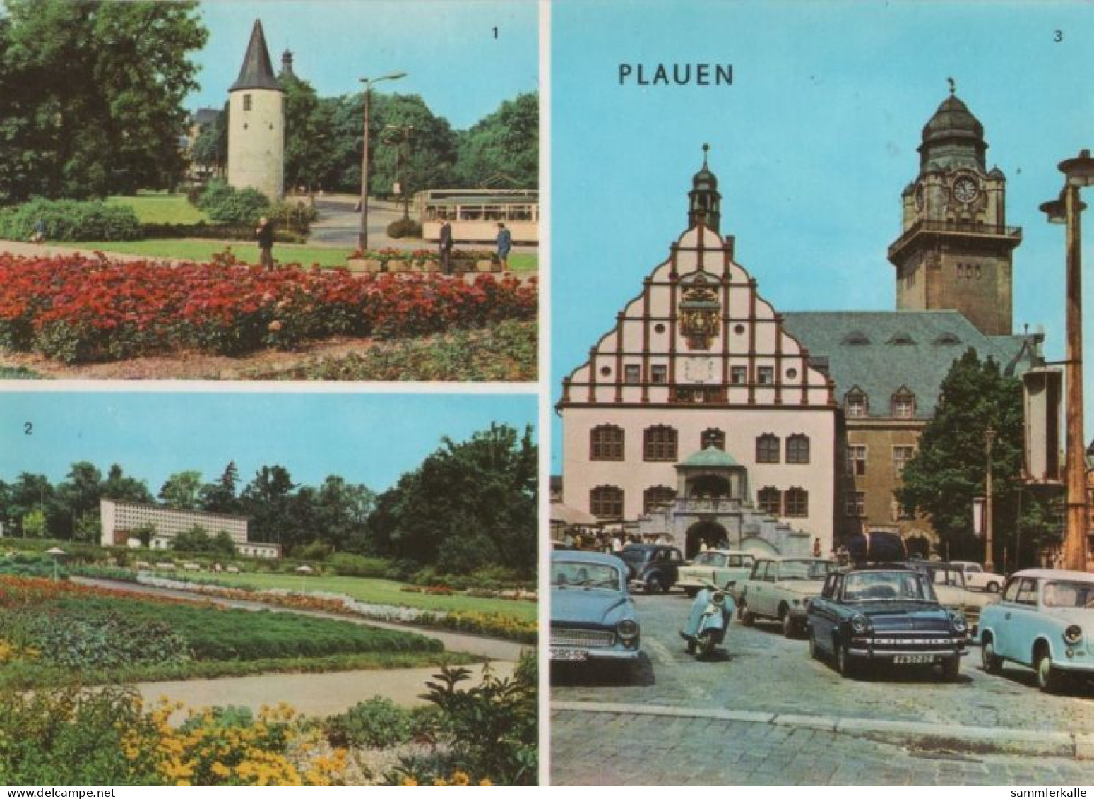 89450 - Plauen - U.a. Rathaus - 1973 - Plauen