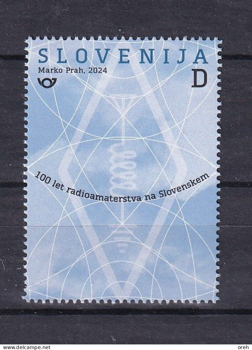 SLOVENIA 2024,100 YEARS OF AMATEUR RADIO IN SLOVENIA,,MNH - Slovenia