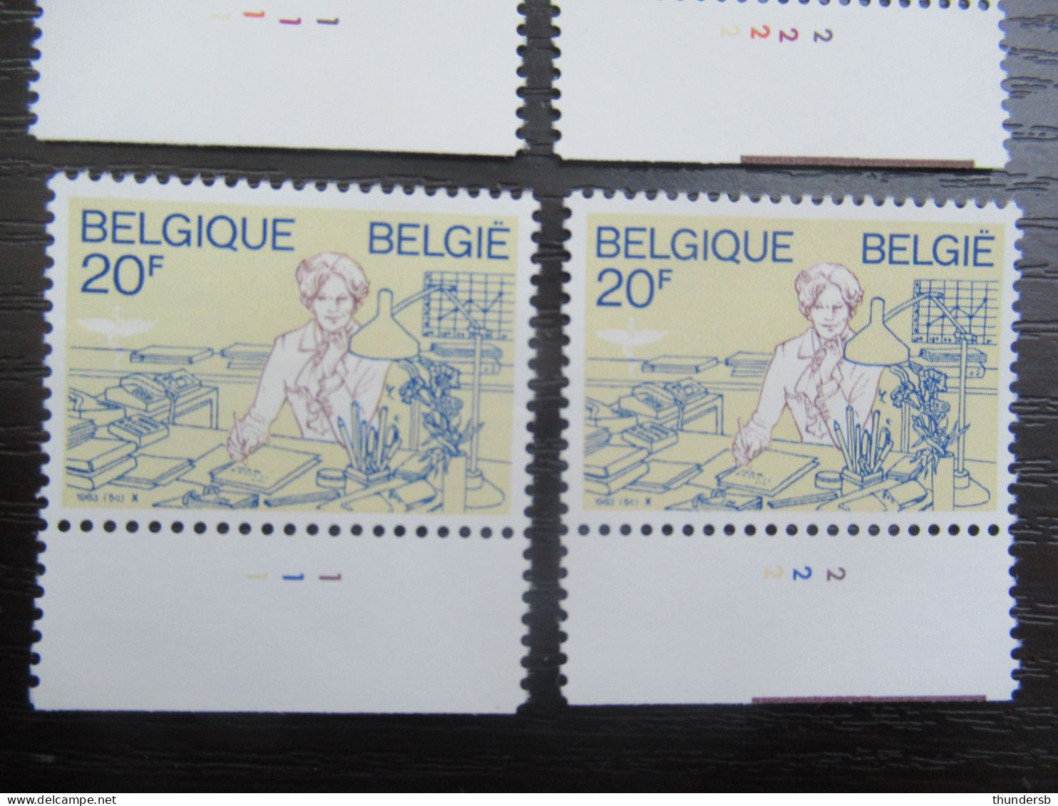 2086/88 'Vrouwen' - Postfris ** - Volledige Set Plaatnummers - 1981-1990