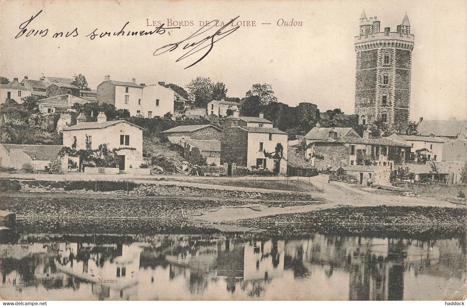 OUDON : LES BORDS DE LA LOIRE - Oudon