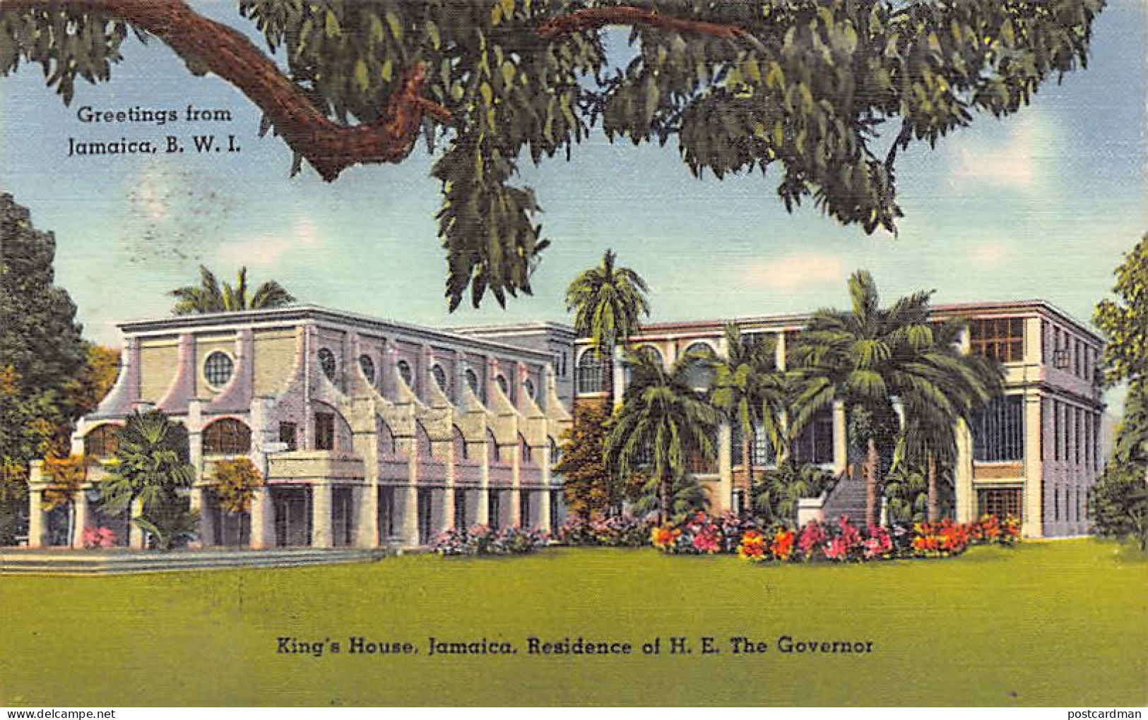 Jamaica - KINGSTON - King's House - Publ. Cleary & Elliott  - Jamaica
