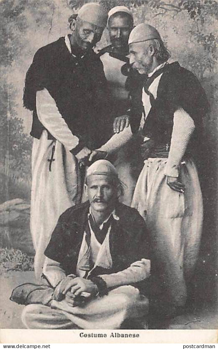 ALBANIA - Albanian Costumes. Publised By G. Ciuni. - Albanie