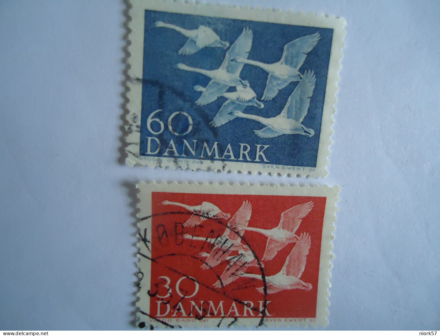 ICELAND USED    STAMPS  SET 2   BIRD BIRDS - Other & Unclassified