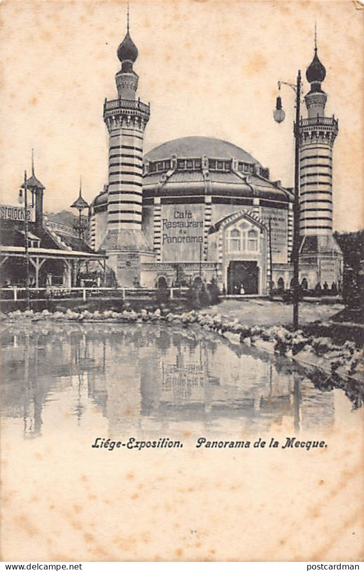 Saudi Arabia - Panorama Of Mecca At The 1905 Liège International Exposition In Belgium - Publ. Unknown - Arabia Saudita