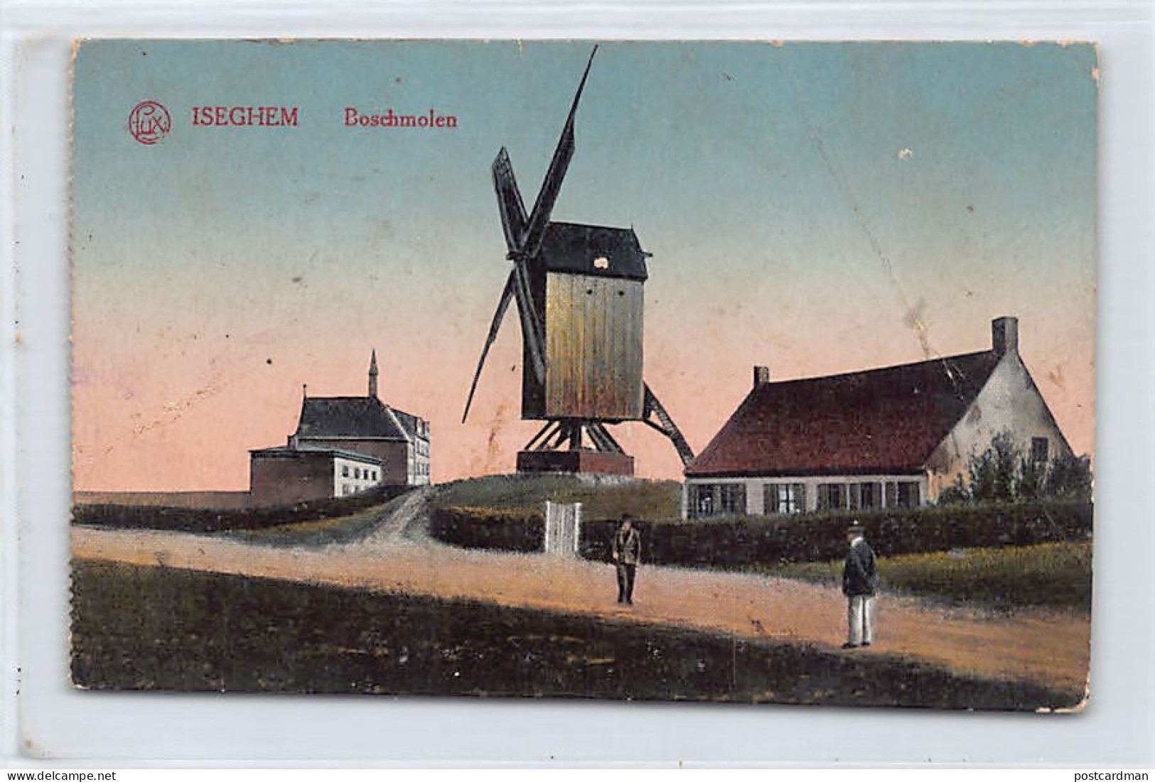 IZEGEM (W. Vl.) Boschmolen - Windmill - Izegem