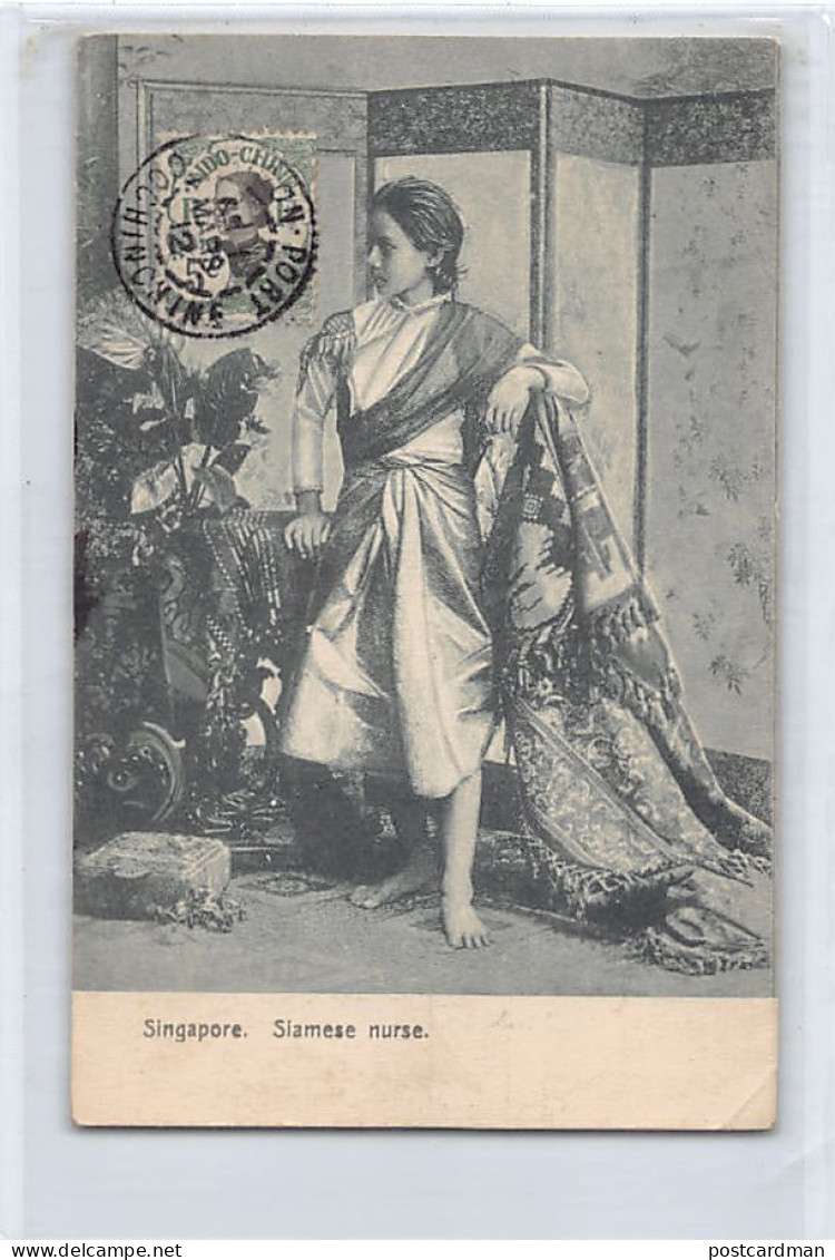 Thailand - Siamese Nurse In Singapore - Publ. Unknown  - Tailandia