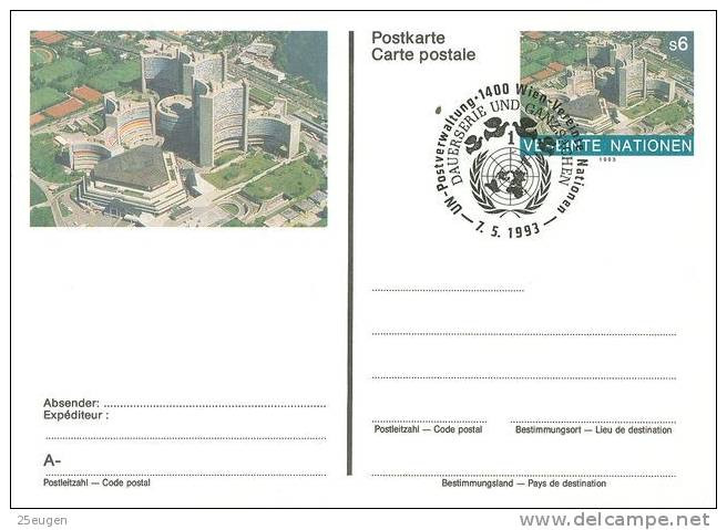 UN VIENNA  1993  MICHEL NO: P7 POSTCARD - Storia Postale