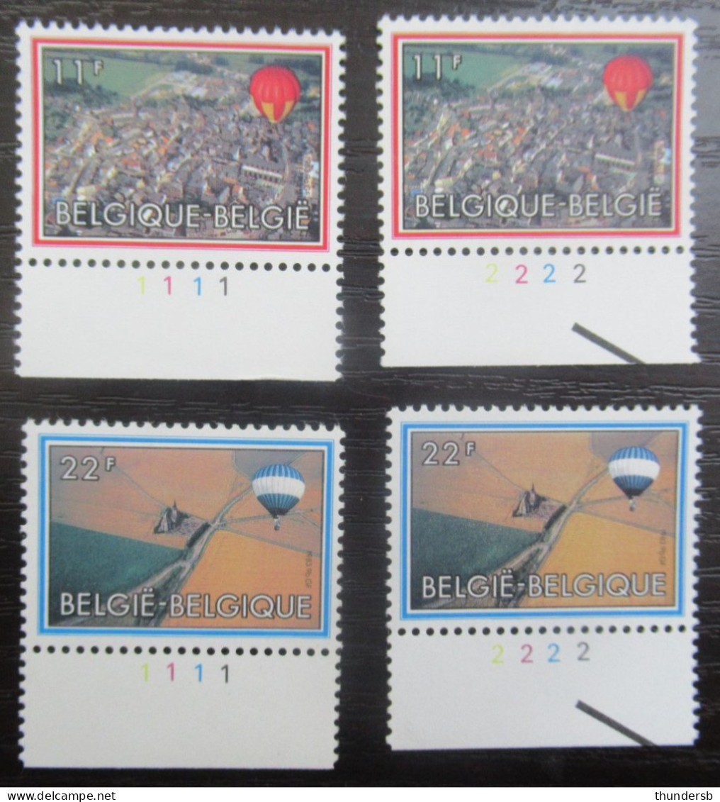 2094/95 'Montgolfière' - Postfris ** - Volledige Set Plaatnummers - 1981-1990