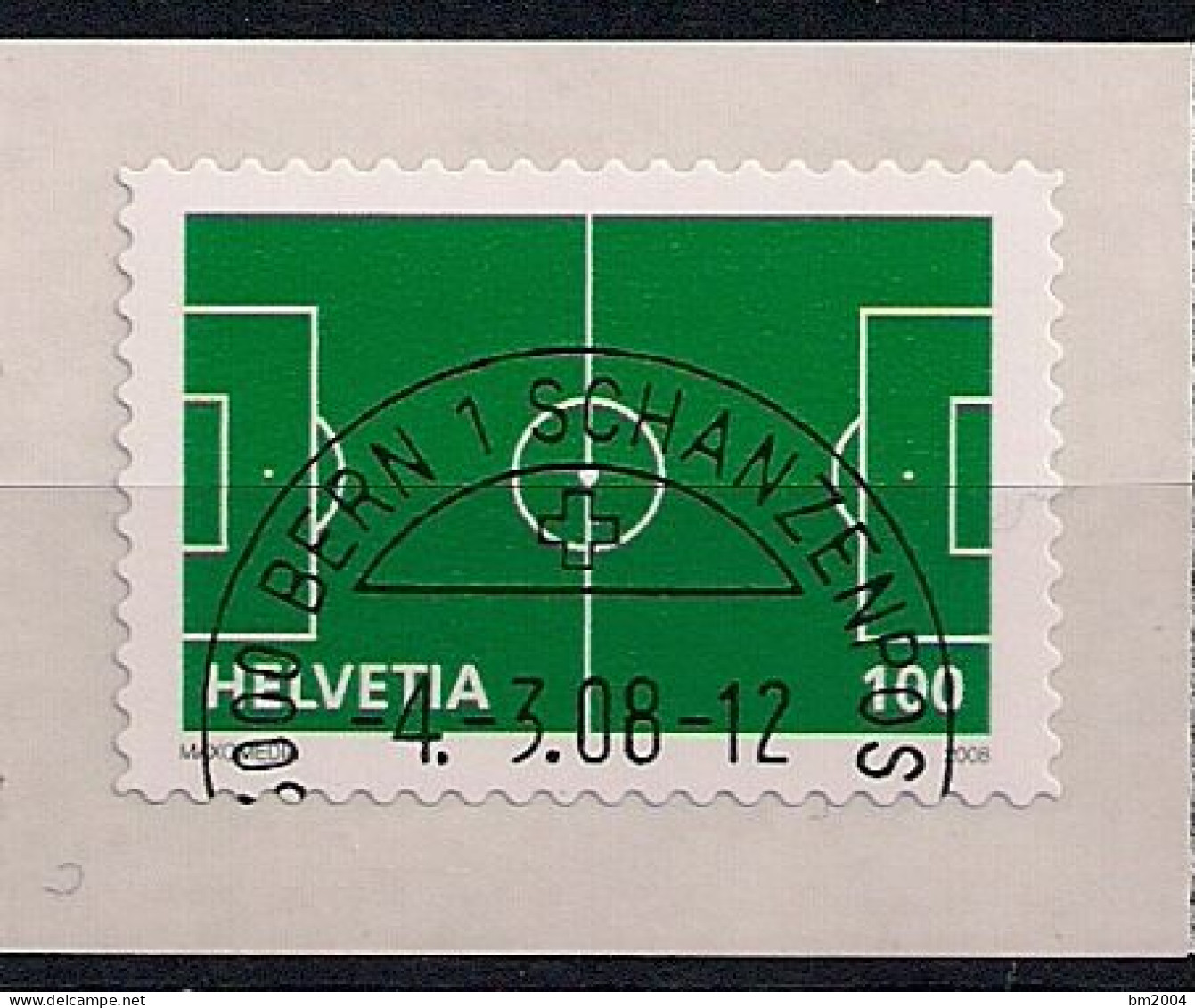 2008  Schweiz Mi.  2044  FD-used Fußball-Europameisterschaft, Schweiz Und Österreich - Used Stamps