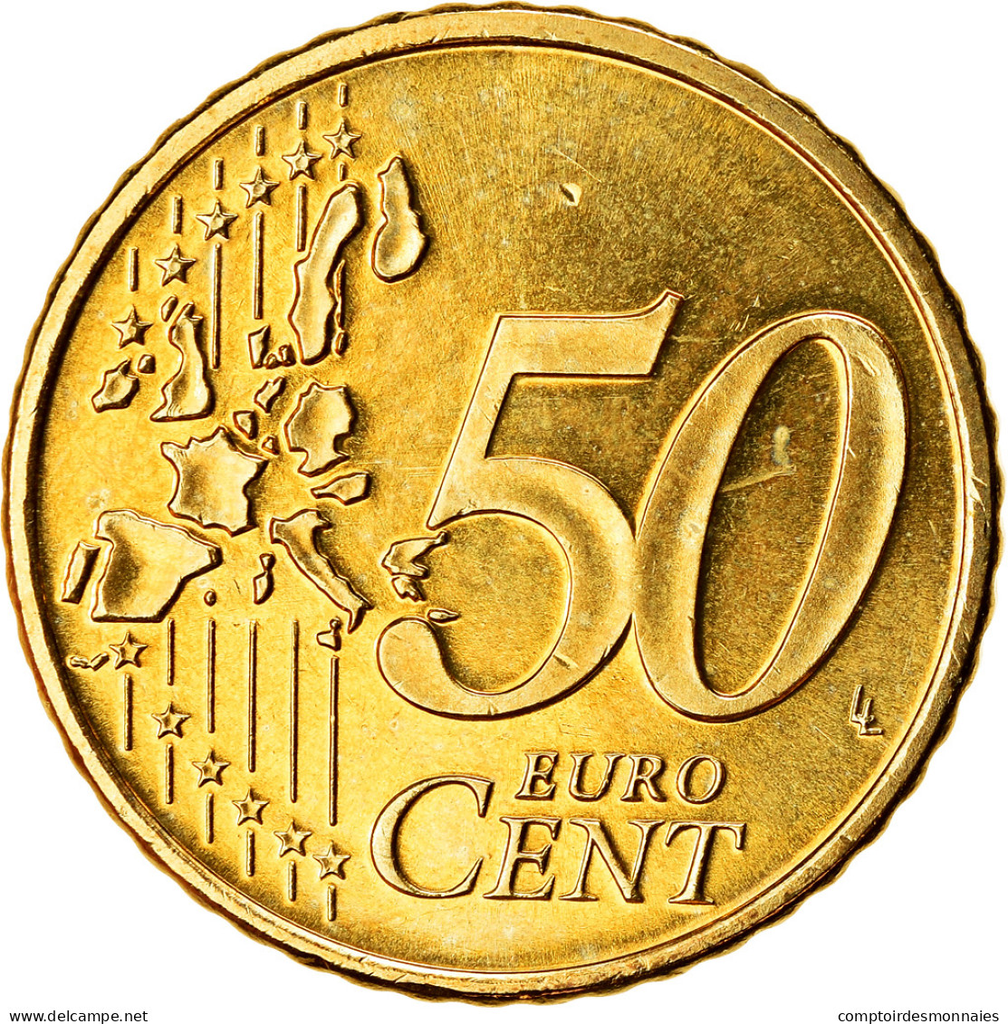 Autriche, 50 Euro Cent, 2007, SPL, Laiton, KM:3087 - Austria