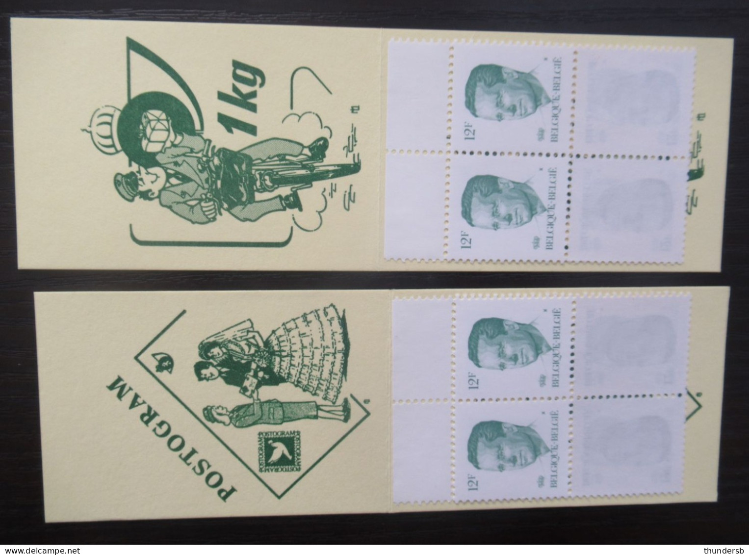 B16 En B17 'Pakken En Postogram' - Postfris ** - Côte: 60 Euro - 1981-1990 Velghe