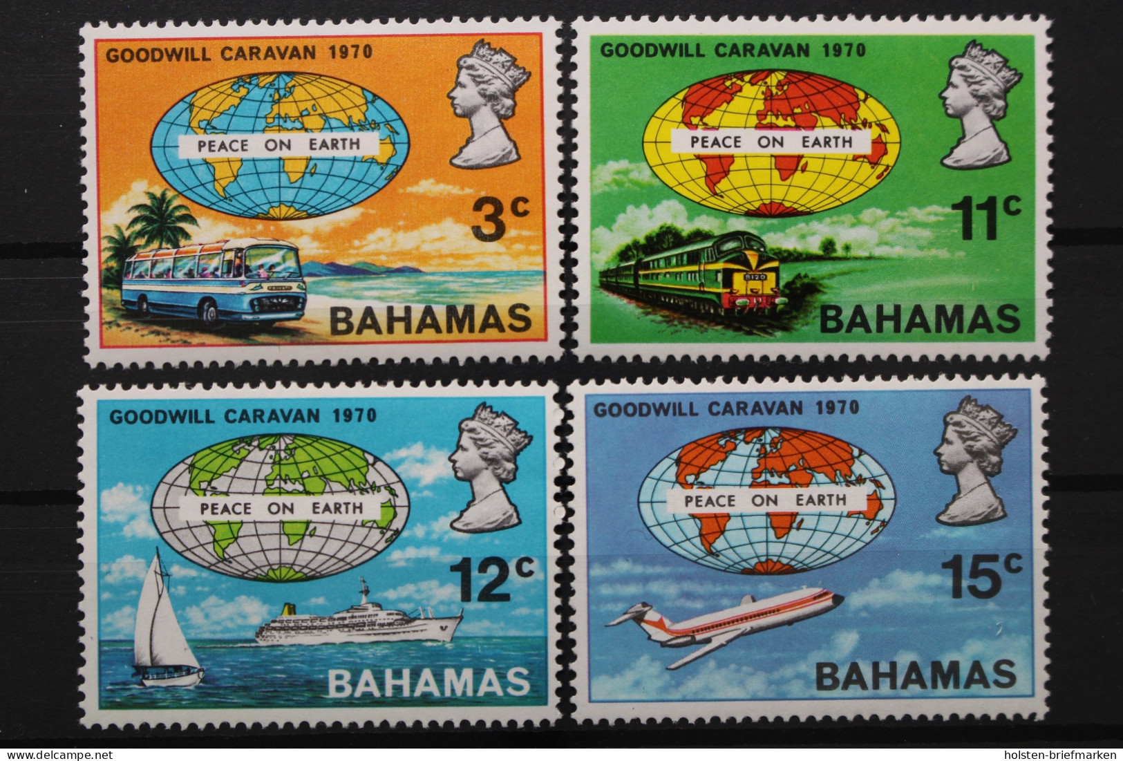 Bahamas, MiNr. 308-311, Postfrisch - Bahama's (1973-...)
