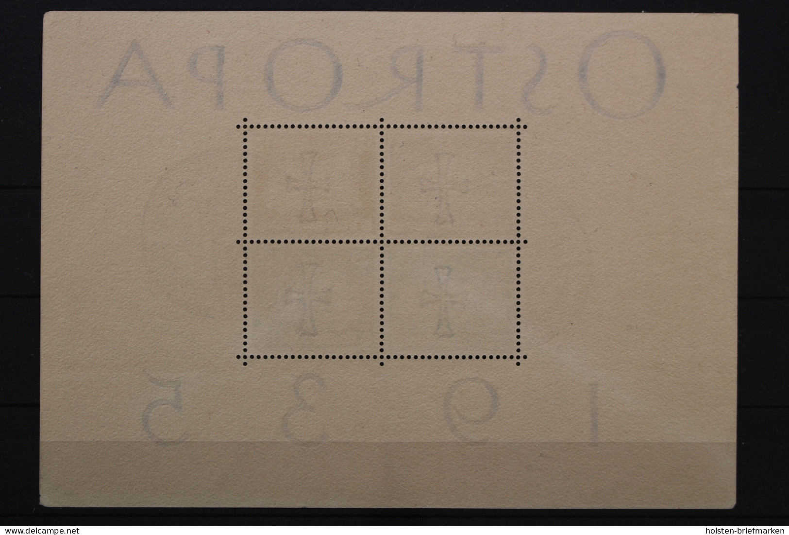 Deutsches Reich, MiNr. Block 3, SST Königsberg Ostropa, Gestempelt - Blocks & Sheetlets