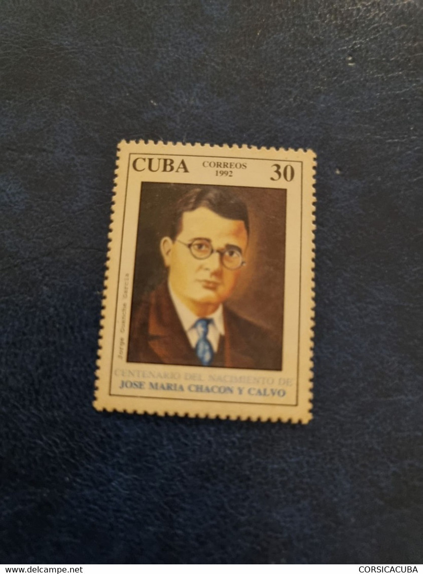 CUBA  NEUF  1992   JOSE  MARIA  CHACON  CALVO  //  PARFAIT  ETAT  //  1er  CHOIX  // - Unused Stamps