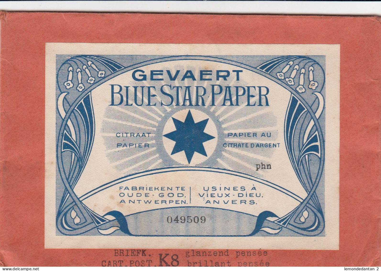 Omslag Gevaert Blue Star Paper - Materiaal & Toebehoren