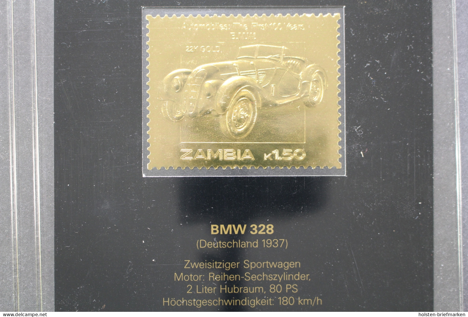 Sambia, MiNr. 380, BMW 328, Postfrisch - Sonstige - Afrika