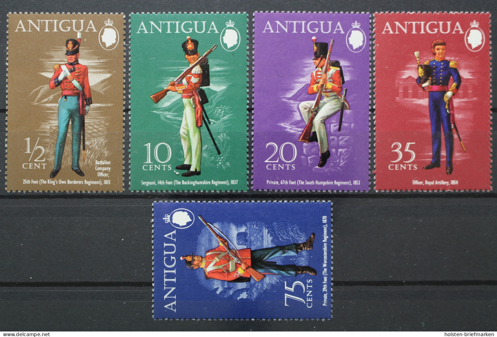 Antigua, MiNr. 272-276, Postfrisch - Antigua And Barbuda (1981-...)