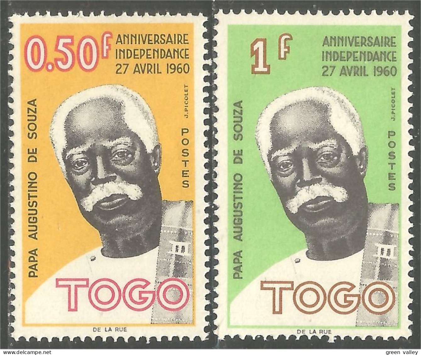 870 Togo Augustino De Souza MH * Neuf (TGO-128) - Togo (1960-...)